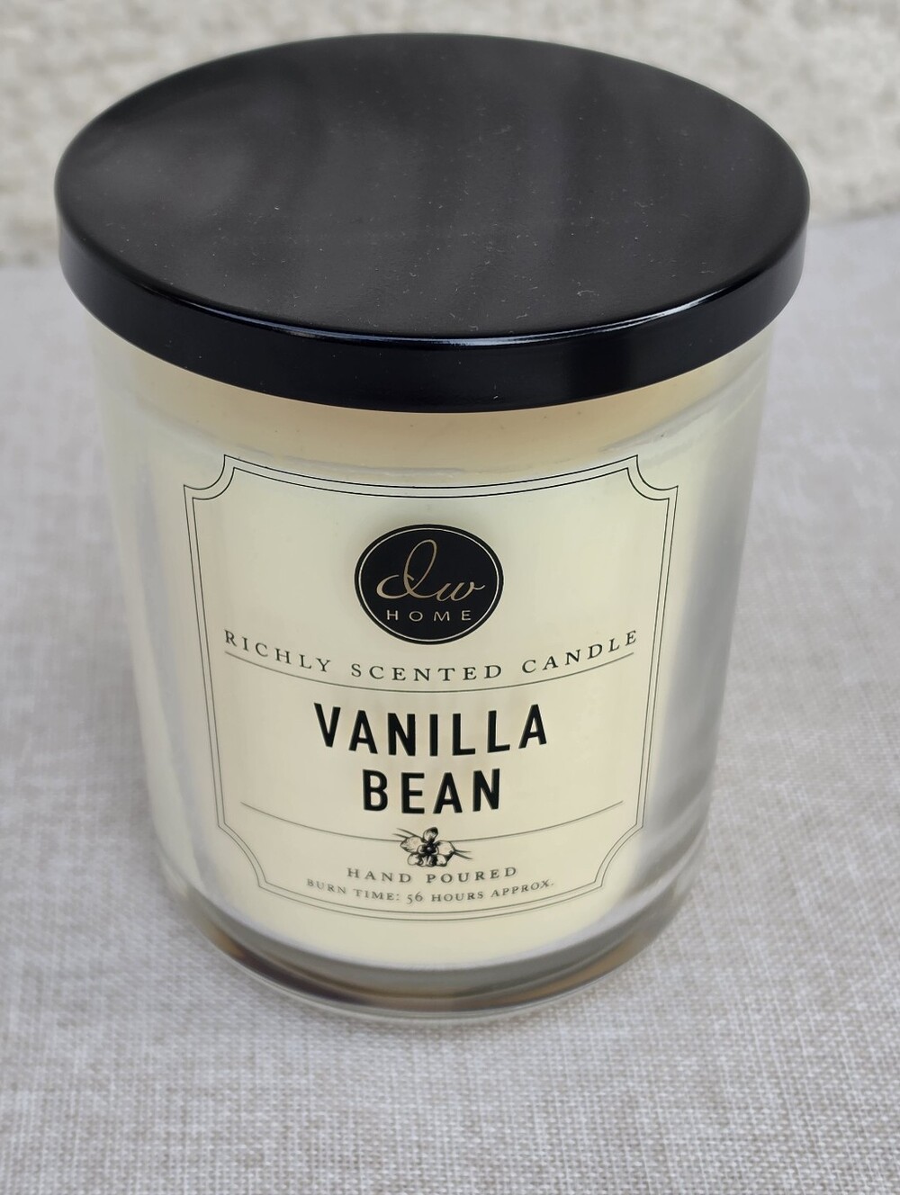 DW Home Scented Candle - Vanilla Bean 15oz 2 -Wick New